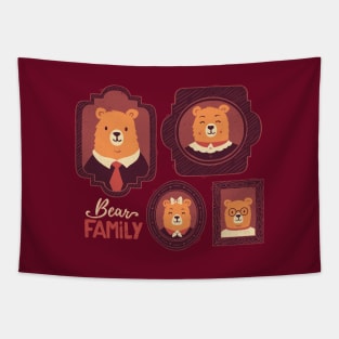 Bear Family Tapestry