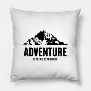 Adventure - Extreme Experience - Camping & Outdoor Pillow