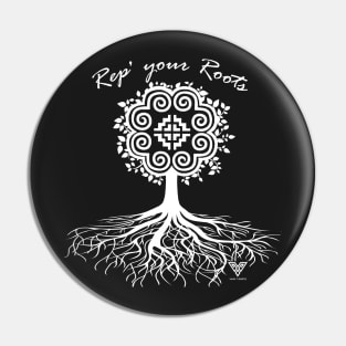 Rep Your Roots (Dark Colored Tee) Pin