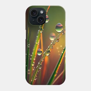 Water Droplets Calm Tranquil Nature Peaceful Season Outdoors Phone Case