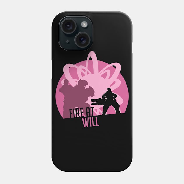 Overwatch - Zarya - Graviton Surge Phone Case by alcateiaart