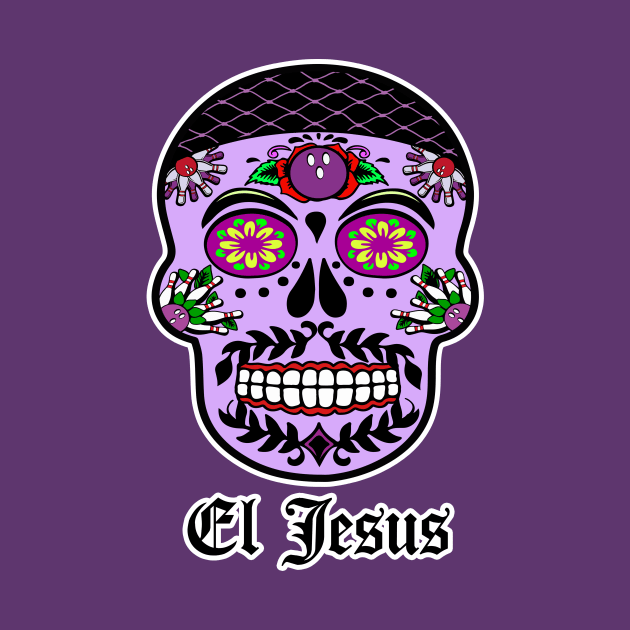 El Jesus Sugar Skull by BoxDugArt