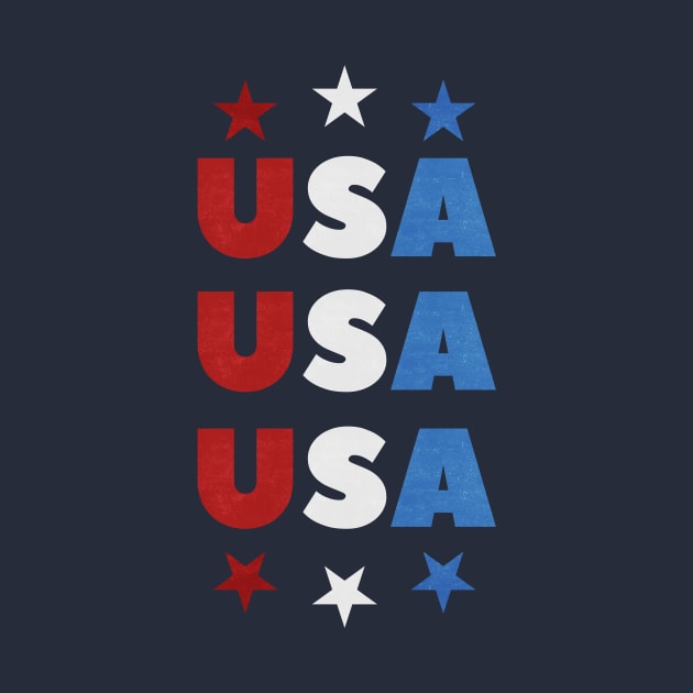 USA Independence Day T-Shirt by happinessinatee