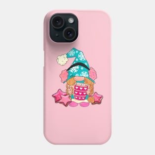 Cute Gnome with Hot Cocoa Phone Case