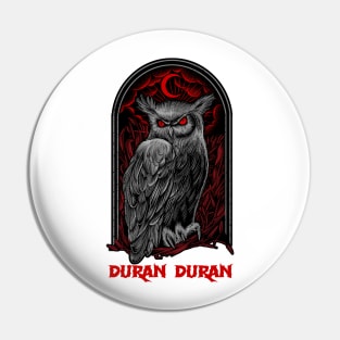 The Moon Owl Duran Pin