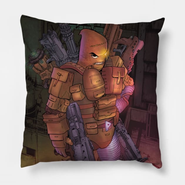 Pouches Pillow by kylewillis