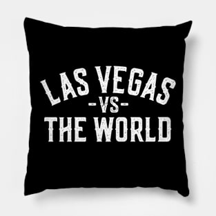 Las Vegas vs The World Pillow