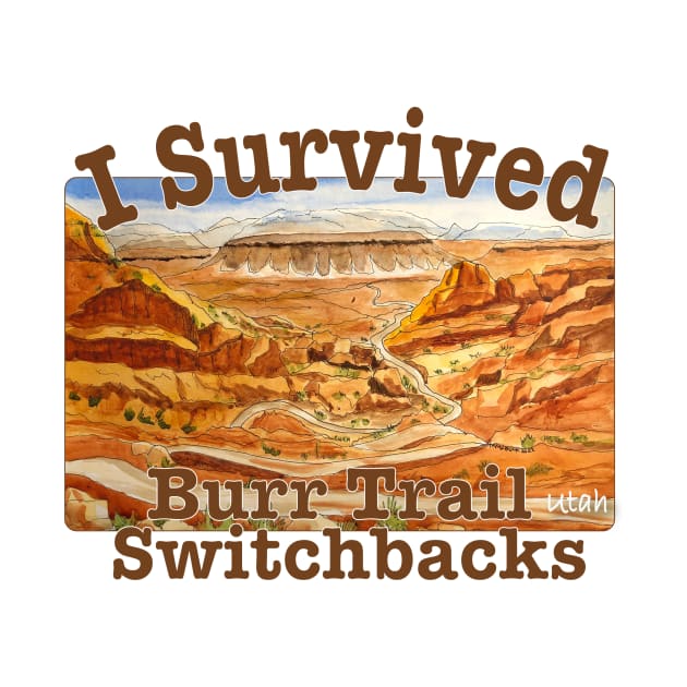 I Survived Burr Trail Switchbacks, Utah by MMcBuck