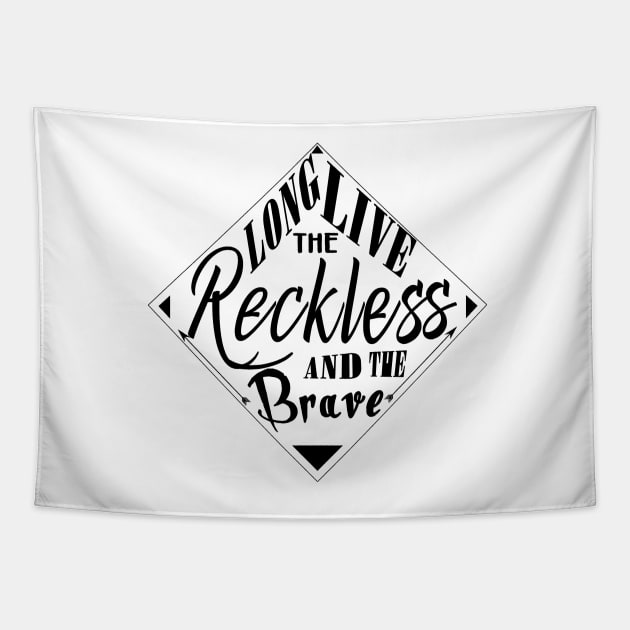 Long Live The Reckless And The Brave Tapestry by alexbookpages