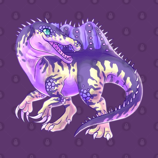 Pastel Spinosaurus by cometkins