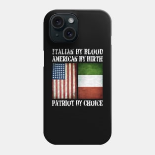 Irish By Blood American By Birth Patriot By Choice (5) Phone Case