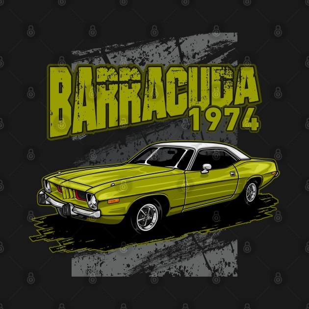 Barracuda 1974 by WINdesign