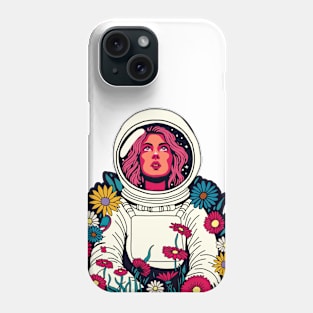 Space Woman Astronaut Phone Case