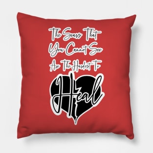 Broken Heart Pillow