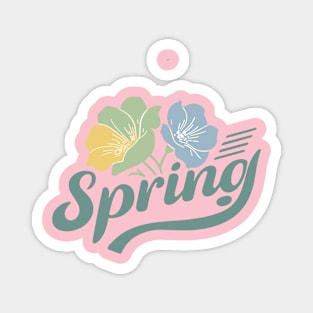 Spring Floral | Cute design for spring season Magnet