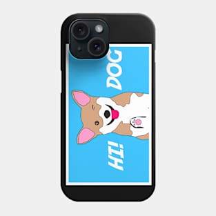 HI DOG CUTE LOVER Phone Case