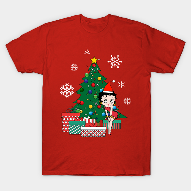 Betty Boop Around The Christmas Tree - Betty Boop - T-Shirt