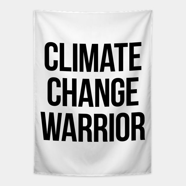 Climate Change Warrior Tapestry by Sterling