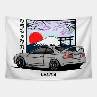 GT4 Silver Celica GT-Four Tapestry