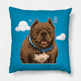 Pixel pitbull Pillow