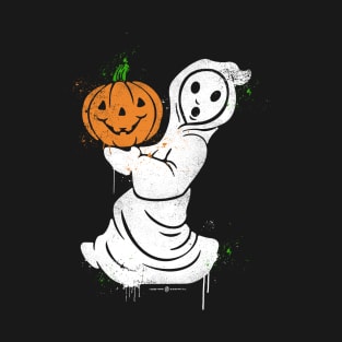 Vintage Halloween Ghost T-Shirt