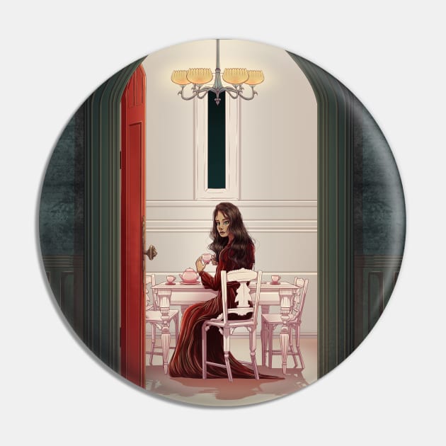 Red Room Pin by Bratzoid