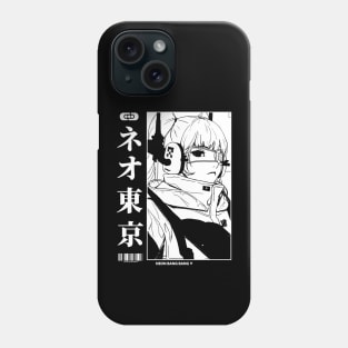 Vaporwave Cyberpunk Japanese Manga Girl Phone Case