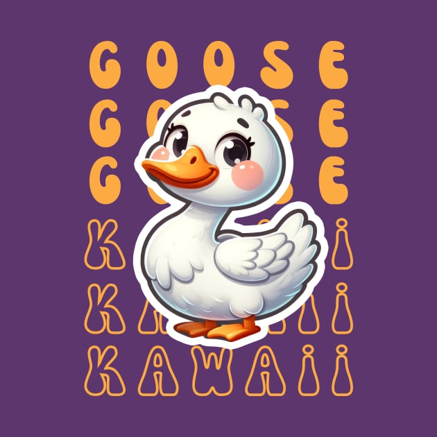 Kawaii Goose by TranquilAsana