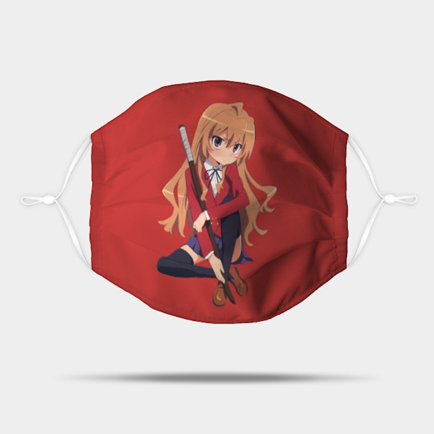 Toradora Taiga Aisaka Toradora Mask Teepublic If anything would give taiga away as an individual, it's her nickname. toradora taiga aisaka