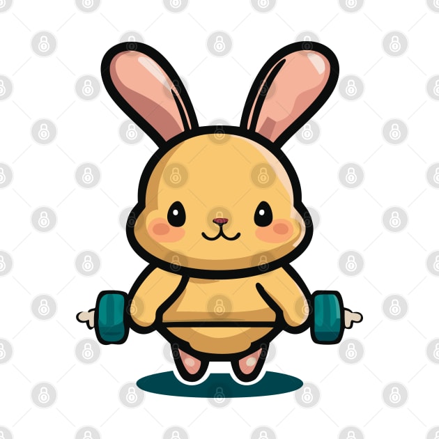 Gym Bunny by ölümprints