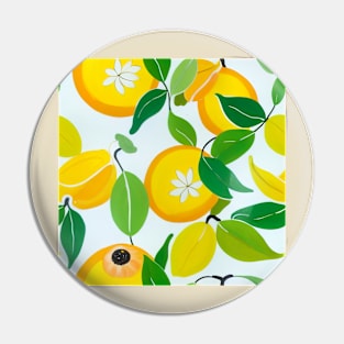 Orange Tree Pin