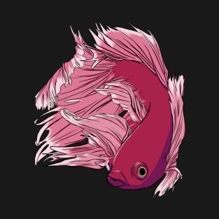 Betta with kissing lips T-Shirt