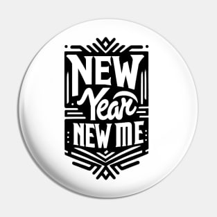 New Year New Me Pin