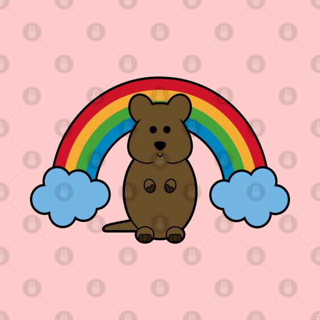 Quokka Rainbow by LunaMay