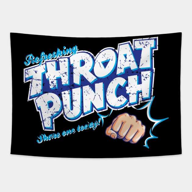 Throat Punch Tapestry by myoungncsu