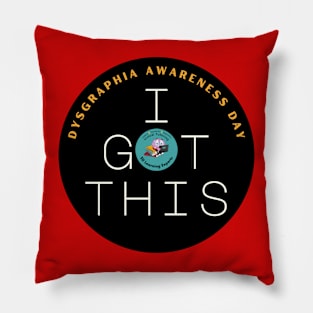 Dysgraphia Awareness Day Pillow