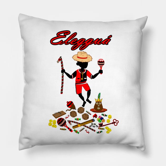 Eleggua Pillow by Korvus78