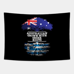 Australian Grown With Greek Roots - Gift for Greek With Roots From Greece Tapestry