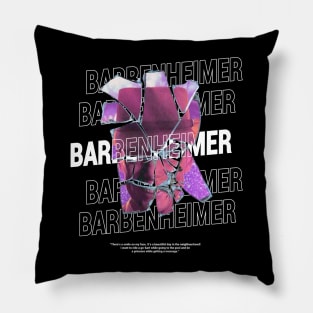 Barbenheimer Pillow