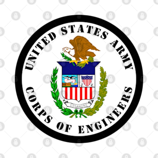 U.S. Army Corps of Engineers Coat of Arms & Seal by Desert Owl Designs