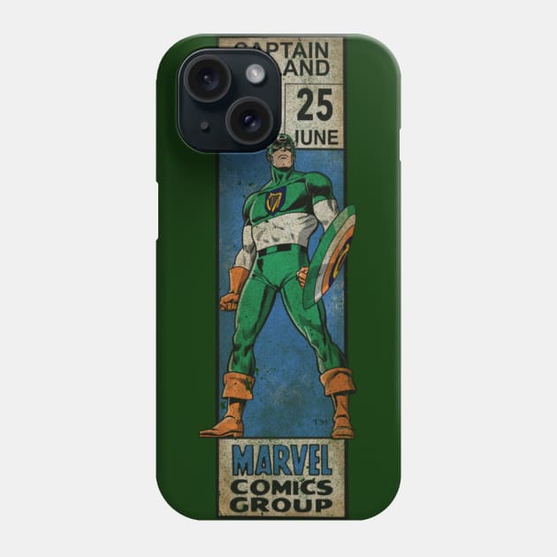 Captain Ireland corner box Phone Case by ThirteenthFloor