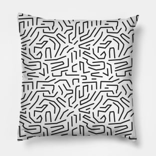 Rounded Lines 1 Pillow