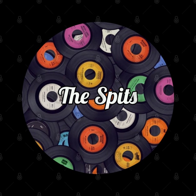 The Spits / Vinyl Records Style by Mieren Artwork 