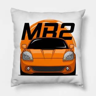 Orange MR2 W30 Pillow