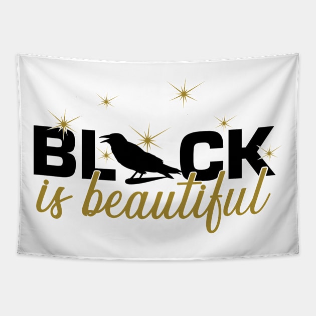 Black is beautiful. Tapestry by MartaBudzenPL