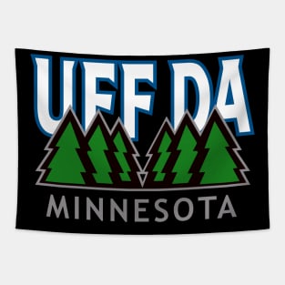 UFF DA Wolves Tapestry