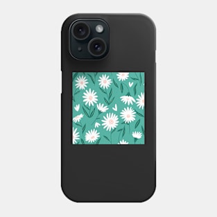 Daisy green Phone Case