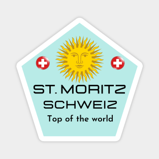 St. Moritz, Switzerland Magnet