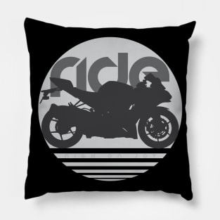 Ride ninja zx-6r sun Pillow