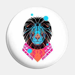 Cyber Lion Pin